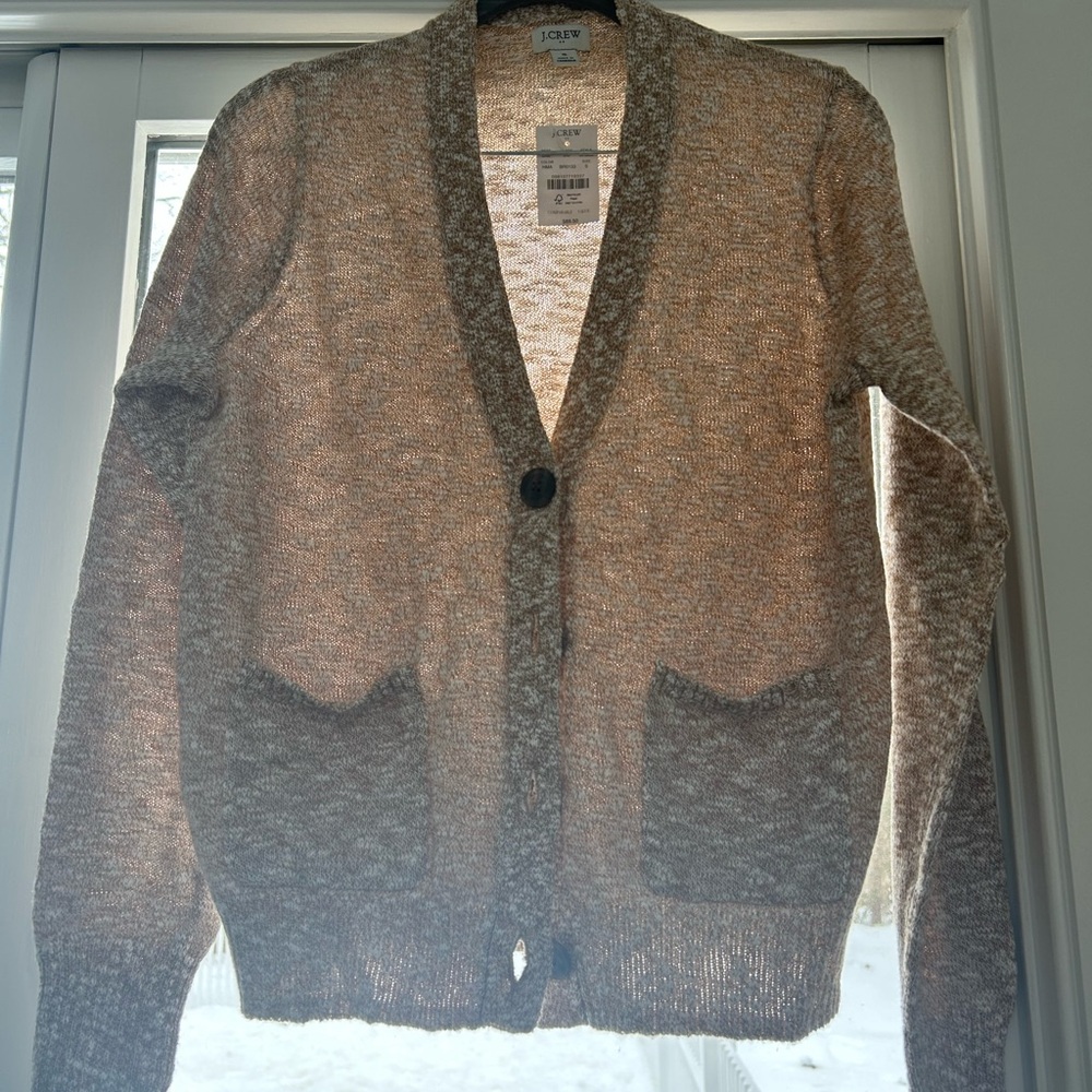 J. Crew Women’s Cardigan in Tan